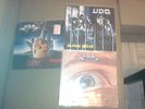 U.D.O. LPs: Animal House, Faceless World, Timebomb (UDO, Accept, Omen, Anvil)