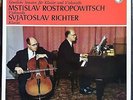 ROSTROPOVICH & RICHTER beethoven sonatas for piano cello 2 LP VG+ 835 182/83 AY