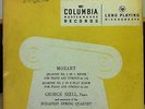 BUDAPEST STRING QUARTET & SZELL mozart quartet no. 1 & 2 LP VG+ ML 4080 ED1 US