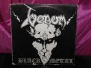 VENOM BLACK METAL LP ORIGINAL PRESSING HEAVY METAL RARE MARBLE COLOR VINYL