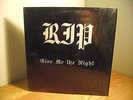 rare R.I.P. Give Me The Night LP private press METAL thrash 80s speed SHRINK rip