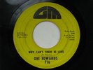 DEE EDWARDS Why Can't There Be Love GM Northern Soul 45 HEAR
