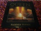 QUEEN RARE WITHDRAWN SLEEVE HAMMER TO FALL 7 INCH SINGLE VINYL RECORD