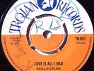 TROJAN '69 - Phyllis Dillon - LOVE IS ALL I HAD / BOYS & GIRLS REGGAE
