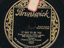 13pc78-Jazz-12 inch Brunswick 20092-Red Nichols & Five Pennies