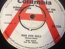 HEAD OVER HEELS-MIKE RABIN AND THE CRESTAS (UK COLUMBIA DEMO) V. RARE