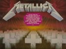 Metallica Master of Puppets original WLP PROMO LP stamped with stickers EX- RARE