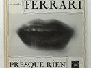 INA-GRM - LUC FERRARI presque rien no.2 AVANT-GARDE EXPERIMENTAL LP NM