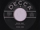 SYLVIA SYMS: Each Day / Dancing Chandelier 45 (tol) rare Soul