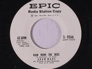 ADAM WADE: Rain From The Skies / Don't Let Me Cross Over 45 (dj) rare Soul