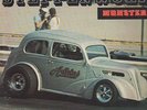 steppenwolf RARE FRENCH LP monster dragster car cover voiture adkin's hot rod