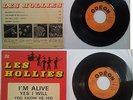 Les Hollies - 45T vinyle I'm alive (EP 4 titres) Odeon 1965 SOE3770 RARE