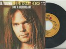 NEIL YOUNG Like A Hurricane + 1 TOP 7” RARE SPAIN PROMO + SHEET EX- CONDITION