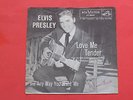 Elvis Presley Love Me Tender Super Rare RCA 45 w/Black & White Sleeve 