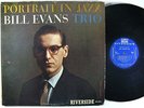 BILL EVANS Portrait In Jazz LP on Riverside
