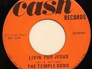 GOSPEL -TEMPLE SONS-LIVIN FOR JESUS /STOP BY HERE on CASH