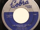 R&B -HAROLD BURRAGE-SHE KNOCKS ME OUT /A HEART on COBRA