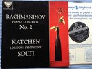 JULIUS KATCHEN & SOLTI Rachmaninov ORIG Decca WBg SXL 2076 UK-1960 LP NM