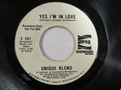 UNIQUE BLEND Yes, I'm in Love / Old Fashioned Woman 45 EASTBOUND Rare Promo