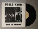 FOOLS FACE Here To Observe Rare Private New Wave Power Pop Bar-Co MO KDB 1979