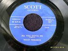 TRACEY PENDARVIS =  ROCKABILLY = ORIGINAL (1203) BLUE SCOTT LABEL 45