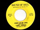 Funk/Sweet Soul 45 LARRY SANDERS Where Did Peace Go/Story Of My Love HEAR Rare