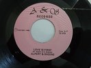 NORTHERN SOUL/FUNK 45,ALPERT&SHEENE,A&S-319,LOVE IS FIRST,AUTOGRAPHED BY ALPERT