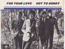 YARDBIRDS For Your Love RARE UNIQUE Sweden 45 BLUE SLEEVE VARITATION garage HEAR