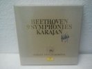 LP Beethoven 9 Symphonies 2 original signatures by Von Karajan (ltd ed 1000)