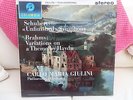 COLUMBIA  SAX 2424  1ST LABLE SCHUBERT UNFINISHED SYM,BRAHMS CARLO MARIA GIULINI