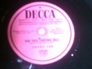 Peggy Lee Promotional 78 Decca #28939 E Condition Ring Those Christmas Bells
