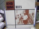 77-LA-12-5   HENRY BROWN   BLUES   RARE LP