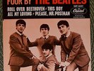 FOUR by The Beatles - 45 RPM photo sleeve - cardboard EAP 1-2121 Capitol Mint