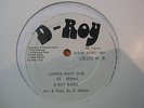 D ROY BAND – LOVERS ROCK DUB – D ROY 12” - JAH SHAKA KILLER