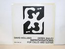 DAVE HOLLAND - Improvisations  ECM 1013 {nm orig} **1971** w/Derek Bailey - RARE