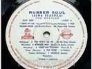 Beatles - Rubber Soul - 1966 *VENEZUELA* MONO Press White Odeon Label LP