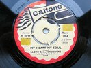 LLOYD & THE GROOVERS: My Heart My Soul *TOP EX+ ORIGINAL UK CALTONE 45 DIPLOMATS
