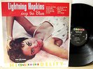 LIGHTNING HOPKINS SINGS THE BLUES CROWN LP