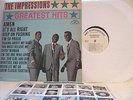 THE IMPRESSIONS ..Greatest Hits ORG '65 MONO WHITE LABEL PROMO R&B NM-
