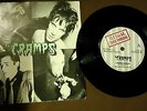 THE CRAMPS - DOUBLE A SIDE 45: FEVER / GARBAGE MAN on ILLEGAL RECORDS 1980
