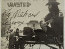 Vernon Wray WASTED Vermillion 1972 NM Signed Autographed Folk PSYCH Link Wray