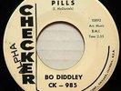 BO DIDDLEY 45 Pills b/w Call Me 1961 R&B Classic Promo NY Dolls #BB 996
