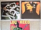 LOU REED 3 LP'S 70's-80's ROCK/WALK ON THE WILD SIDE/ROCK N ROLL ANIMAL/MISTRIAL
