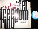 JACKIE MCLEAN LET FREEDOM RING BLUE NOTE 84106 NY EAR ST.