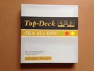 TOP-DECK SKA 45'S BOX SET - 16 CLASSIC TRACKS ON 8 COLOURED VINYL 7