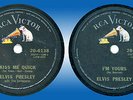 Philippines ELVIS PRESLEY 78 rpm Kiss Me Quick RCA Record