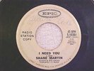 SHANE MARTIN (1968 NORTHEN SOUL)   I NEED YOU   EPIC PROMO 10384