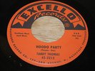 Tabby Thomas, Louisiana Blues 45, Hoodo Party / Roll On Ole Mule, excello 2212