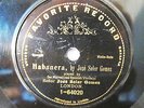78rpm JOSE SOLER GOMEZ Violin SARASATE Guernikako Arbola - FAVORITE RECORD