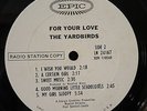 VG/EX+ The Yardbirds -For Your Love MONO Promo Epic LN 24167 1965 -1A/-1A Matrix